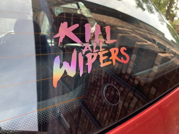 KILL ALL WIPERS | WRITTEN IN BLOOD DECAL