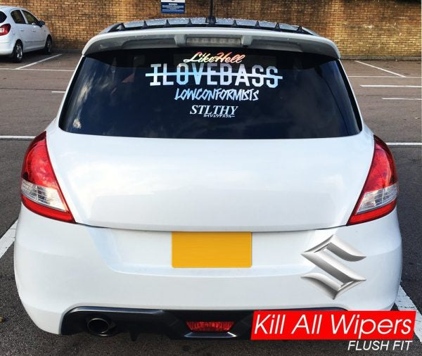 KILL ALL WIPERS | SUZUKI SWIFT MK3 REAR WIPER DELETE KIT — Harrys Euro
