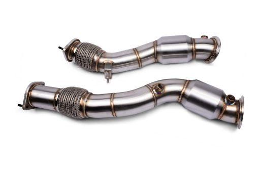 VRSF Catted Downpipes for 2019 – 2022 BMW X3M & X4M S58 F97 F98 - Harrys Euro
