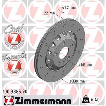 REAR BRAKE ROTOR SET | 8W0615601G - Harrys Euro