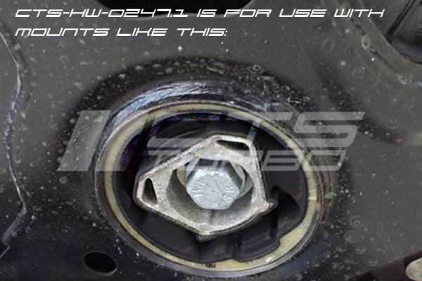 CTS TURBO MQB (MK7/8V A3/S3) TORQUE ARM INSERT – EARLY V1 STYLE