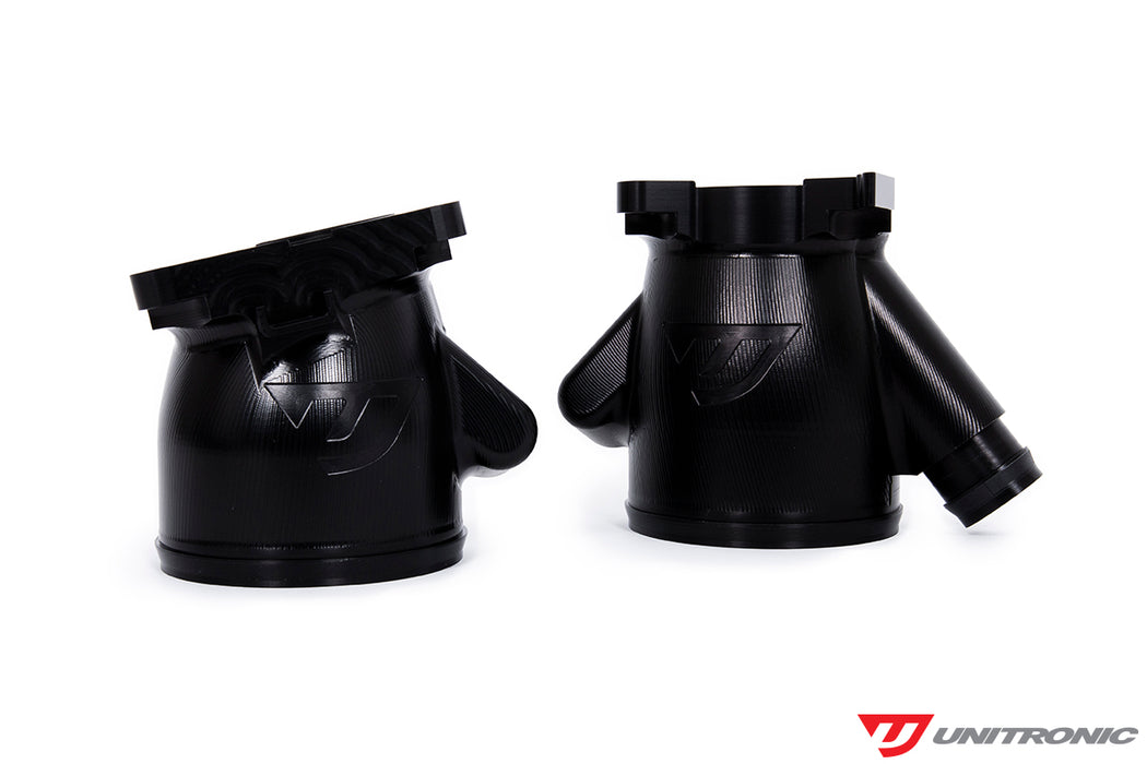UNITRONIC CARBON FIBER INTAKE & TURBO INLETS FOR C8 RS 6/RS 7 GLOSS CARBON - Harrys Euro