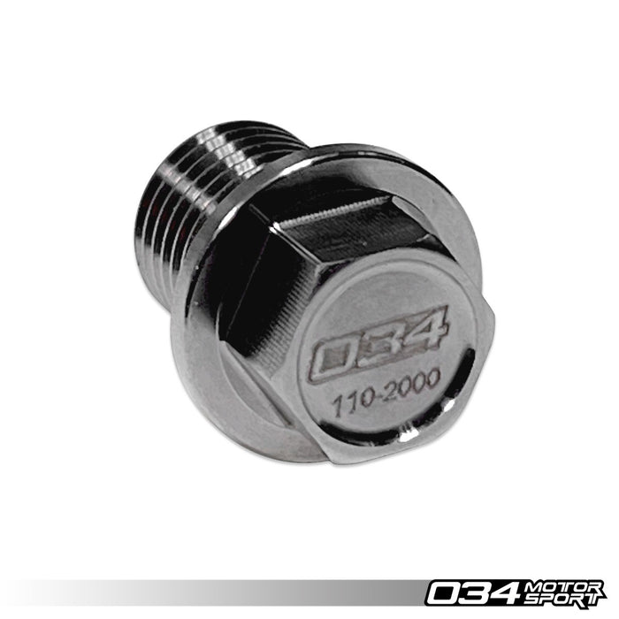Billet Magnetic Oil Drain Plug Kit, Audi & VW with Metal Oil Pan - Harrys Euro