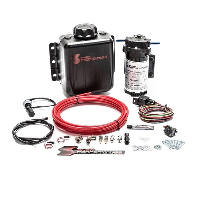 SNOW STAGE 1 BOOST COOLER FORCED INDUCTION WATER-METHANOL INJECTION KIT (RED HIGH TEMP NYLON TUBING, QUICK-CONNECT FITTINGS) - Harrys Euro